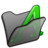 Folder black font1 Icon